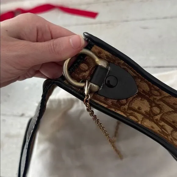 Authentic Vintage Christian Dior Monogram Shoulder/Crossbody Handbag